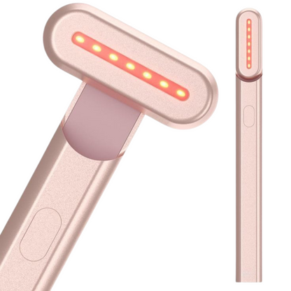 Varita Facial EMS con Luz Roja