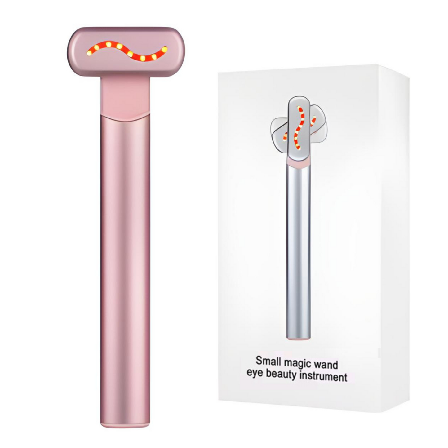 Varita Facial EMS con Luz Roja