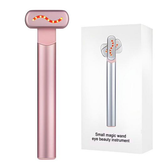 Varita Facial EMS con Luz Roja