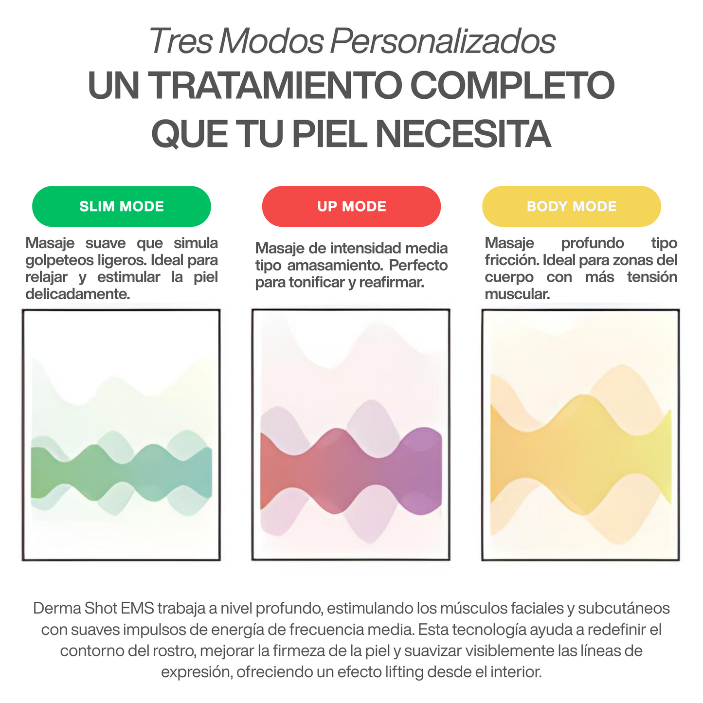 Masajeador Facial EMS de Microcorriente